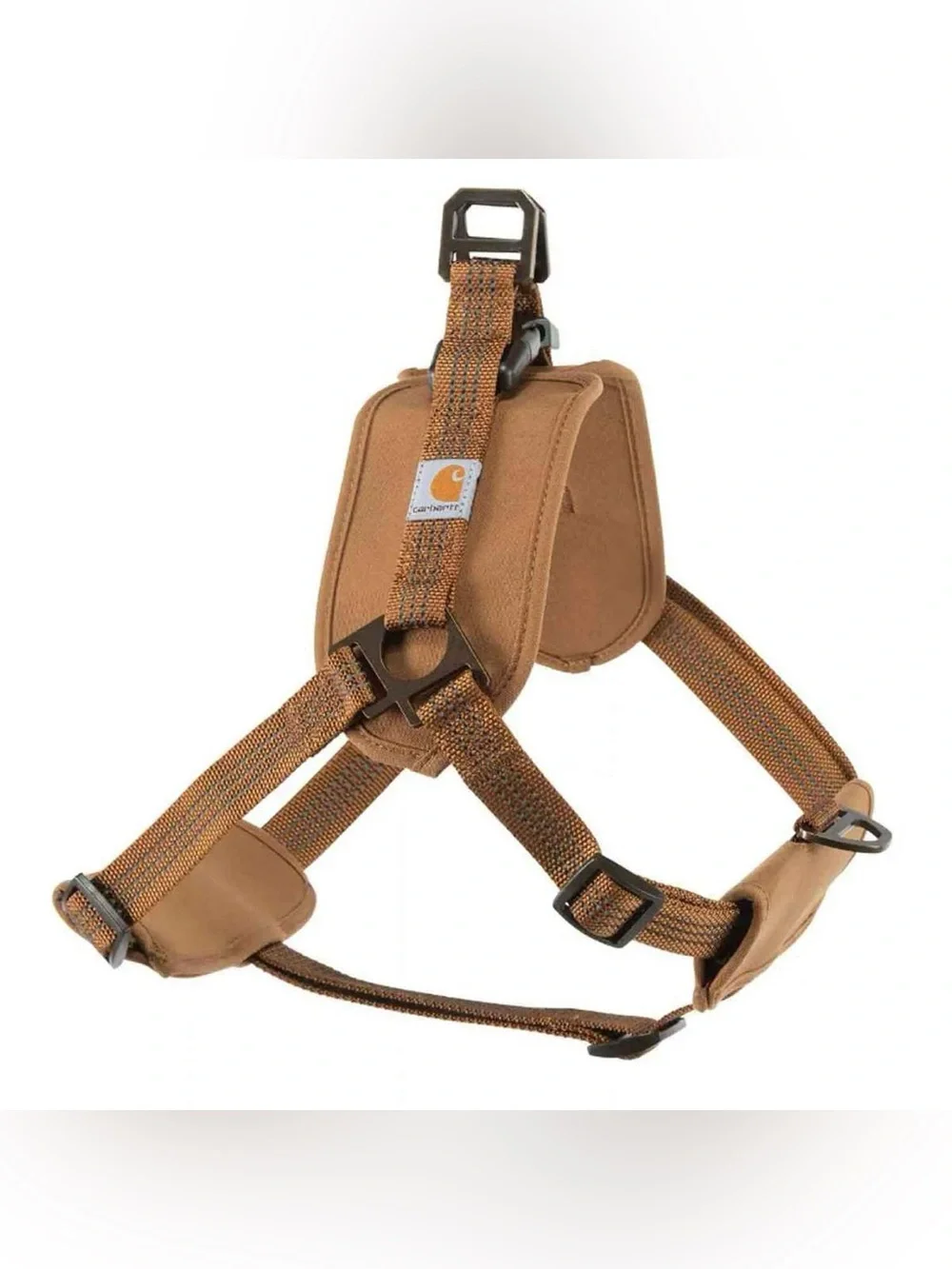 NWT Carhartt Brown Nylon Duck Training Dog Harness 27”- 36” Sz L